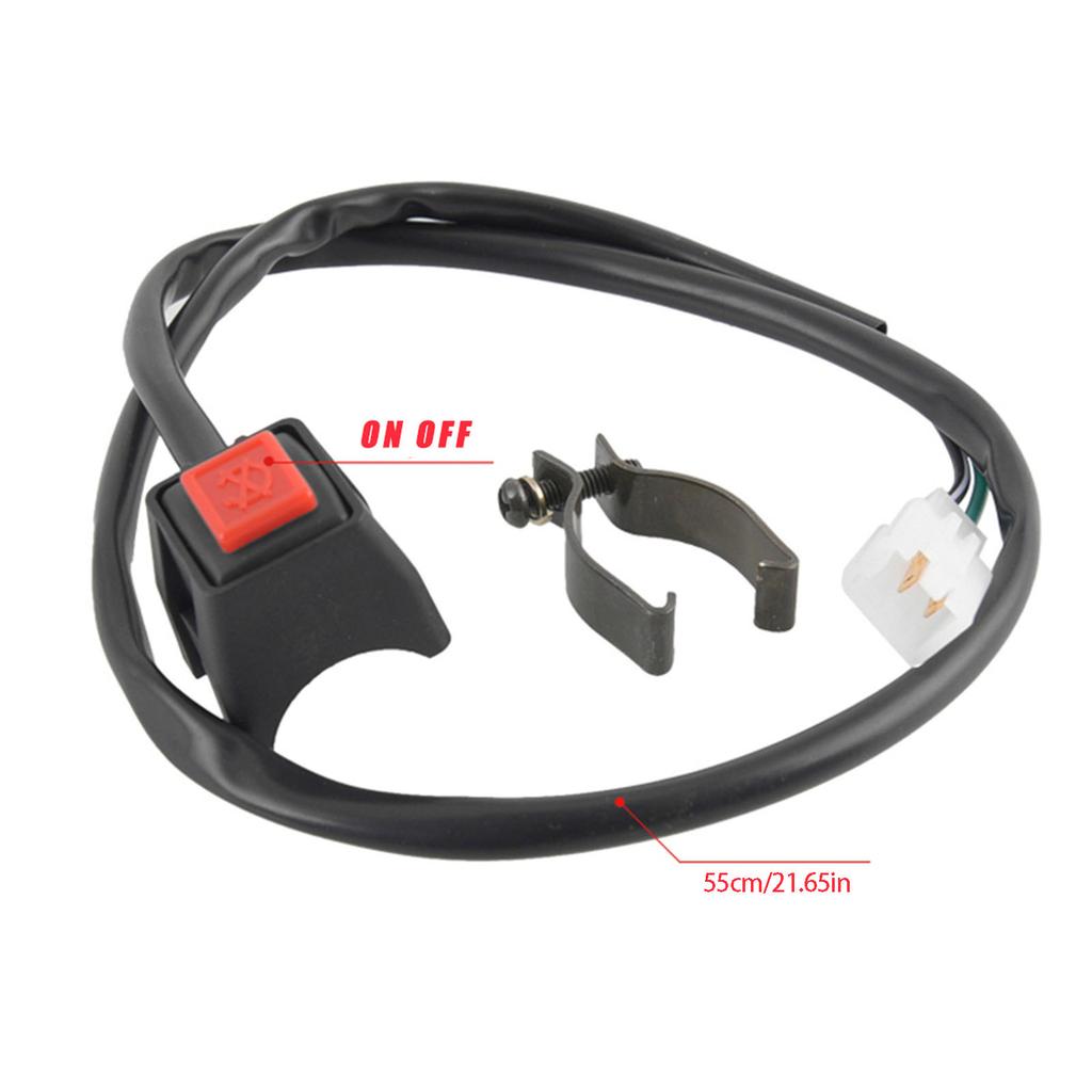 High Performances Motorbike Handlebar Mounted Power Switches With Anti Corrosion Contacts Universal For 50-300cc Models