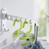 Wall Hanging Mounted Drying Rack Home Balcony Space Saving Folding Clothes Hanger Hotel Retractable Indoor & Outdoor Drying Pole
