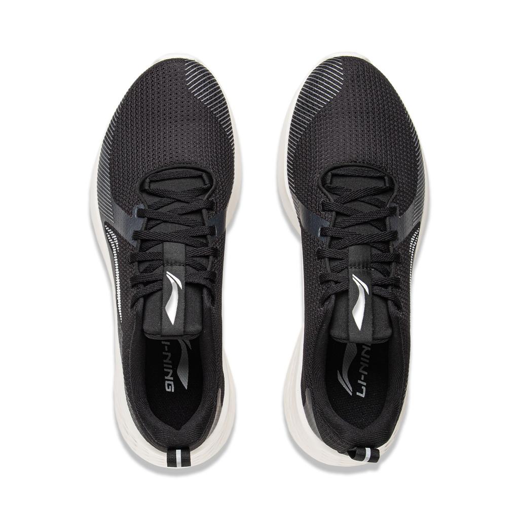 Li Ning Light Cloud Coverage Breathable Low Top Casual Running Shoes Men's Black AGLV221-1