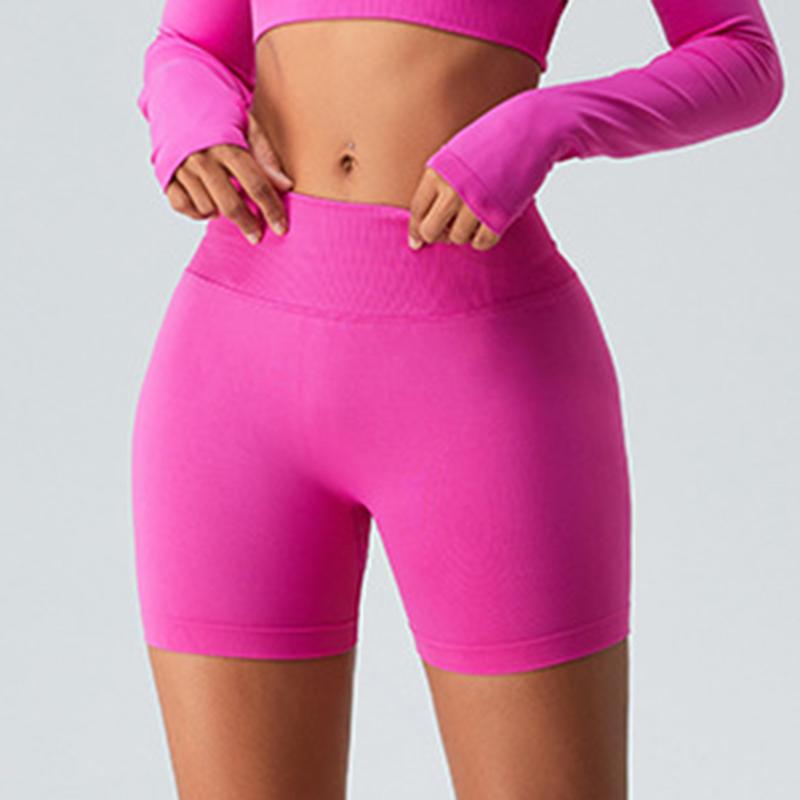 Lässige Mode Frauen Fitness Sport Shorts Hebe Hüften Nahtlose Laufen Eng Anliegende Übung Yoga Shorts Kleidung 30719
