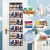 Wall Mounted Multi-layer Storage Bag Large Capacity Over The Door Organizer  Holds Up To 72 Caps