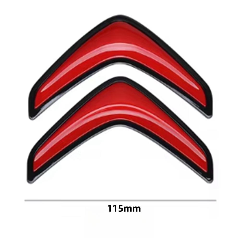 

ABS Car Hood Trunk Badge Decal Logo Decorative Accessories For Citroen C1 C2 C4L VTS C-ELYSEE C3-XR C5 DS3 C5X C3 C4 Picasso