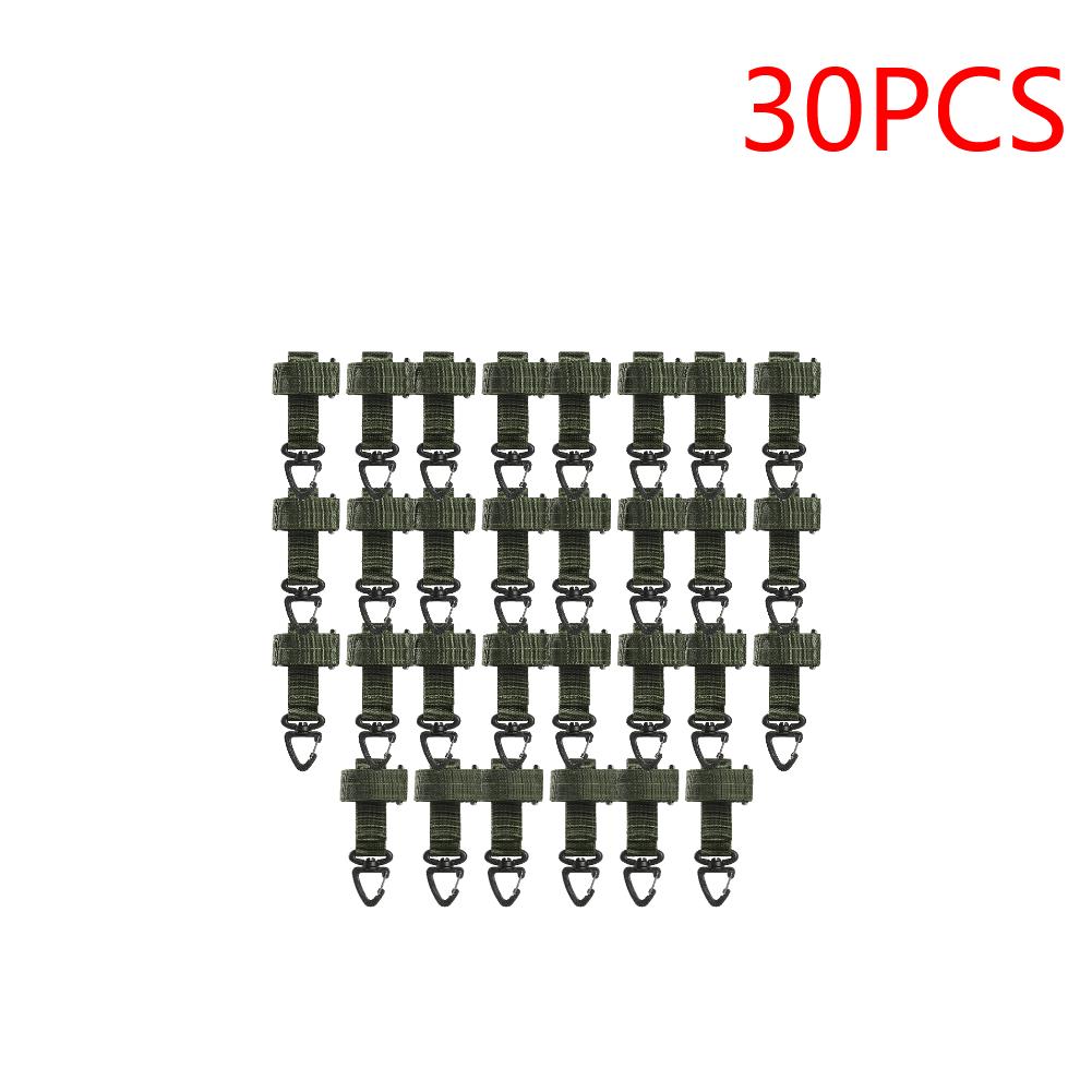 8-40PCS Gloves Hook Climbing Rope Storage Buckle Camping Mountaineering Hanging Buckles Outdoor Accessories