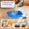Slow Feeding Pet Bowl With Suction Base Wet Dry Food Silicone Lick Mat Dogs Cats