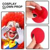 100/5Pcs Red Sponge Ball Clown Nose Circus Cosplay Costume Halloween Festival Make Up Clown Nose Party Decoration Props Supplies