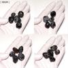 stone Mineral Tear Rock 5 pieces Perlite N2 NaturalNatural Apache's (Obsidian) / (Raw Stone [approx. 10-20mm], Origin Mines, Arizona, USA)