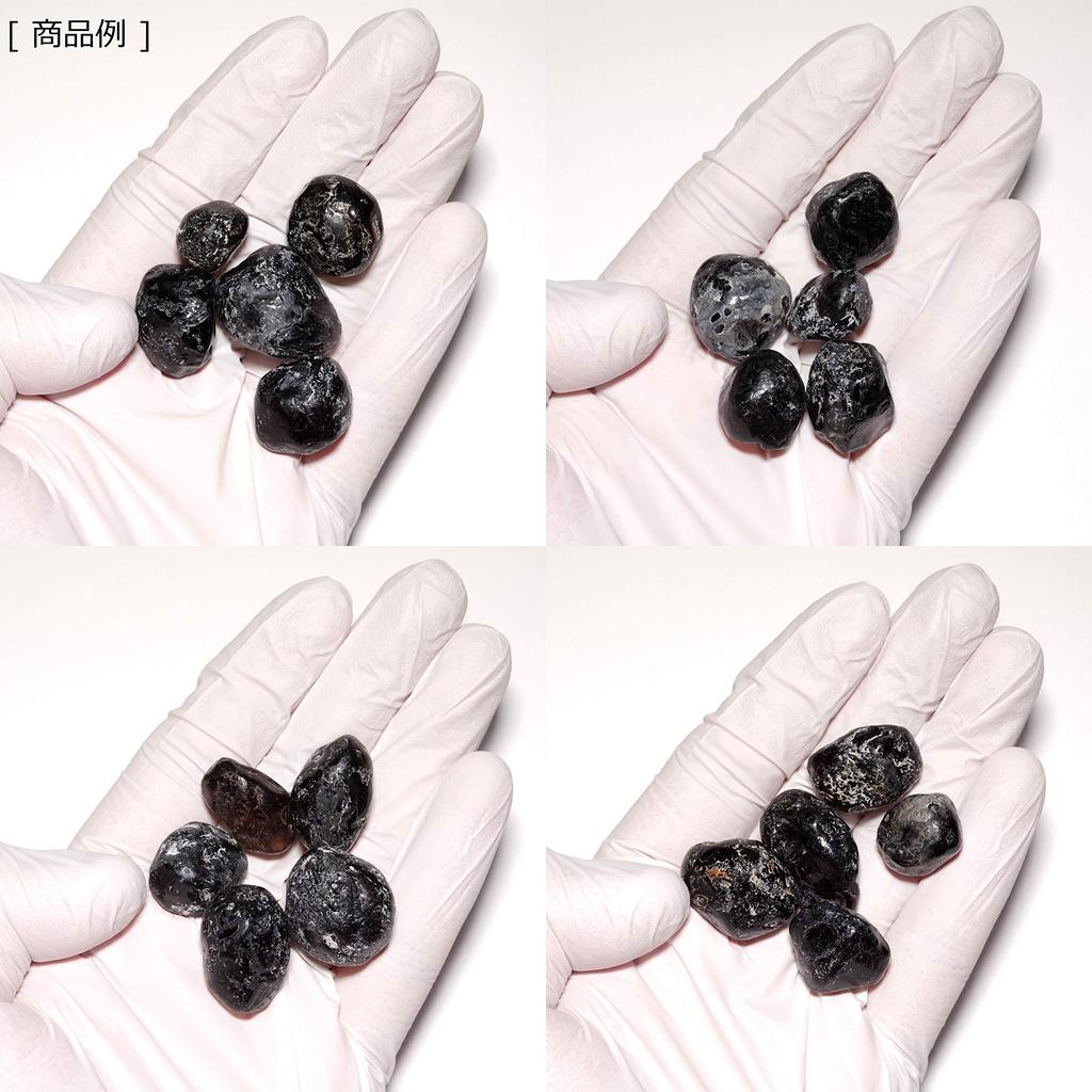 stone Mineral Tear Rock 5 pieces Perlite N2 NaturalNatural Apache's (Obsidian) / (Raw Stone [approx. 10-20mm], Origin Mines, Arizona, USA)
