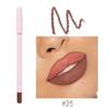 Deep Brown, Waterproof, Long-Lasting Lip Liner - 26 Colors Available.