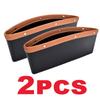 Car Seat Slit Gap Organizer Key/Phone/Coins Storage Pocket Car Interior Sundries Bag Pouch Auto Driver Seat Catcher Phone Holder