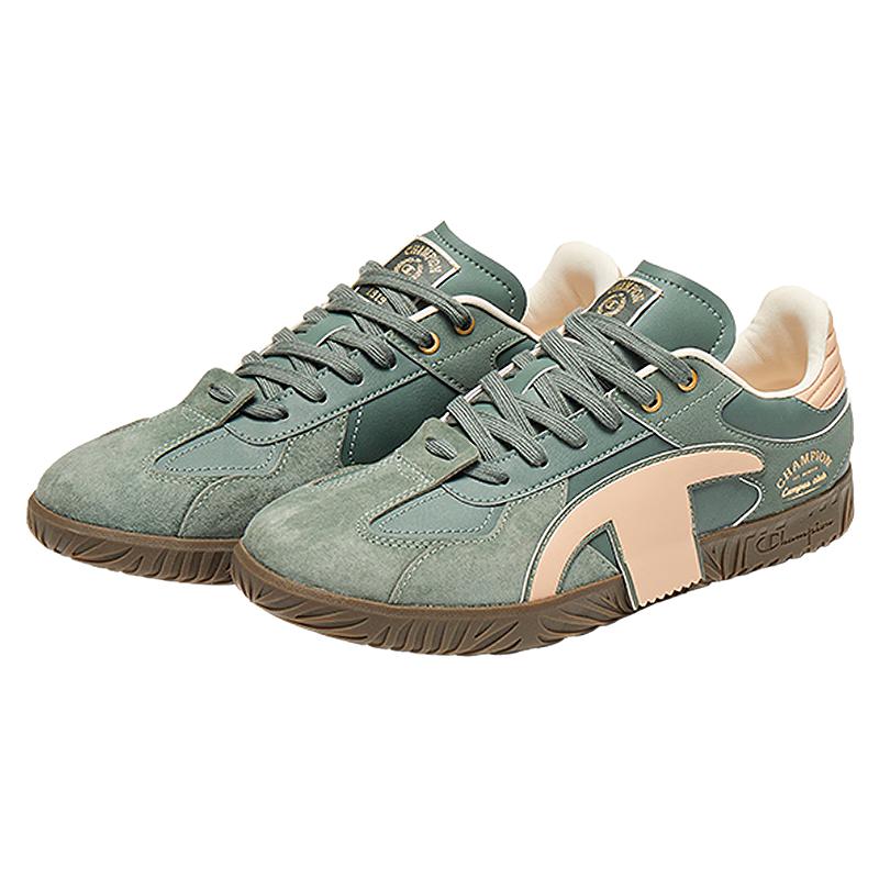 Champion 2025 A/W Unisex German Trainer Shoes with Ribbon Accent