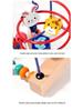 Wooden Animal Bead Maze & Building Blocks Toy for Early Education - Ages 1-3
