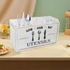Kitchen Utensil Holder Utensils Crock for Forks Spoons Knives Multipurpose Utensil Organizer for Farmhouse Restaurants Pantry