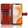 For Huawei nova Y91 4G/Enjoy 60X Crazy Horse Texture Flip Phone Case Stand Wallet PU Leather Phone Cover