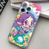 Akubi Girl Clear Silicone Soft TPU Phone Case For iphone 17 16 15 14 Plus 13 12 Mini 11 Pro Max Shell Capa