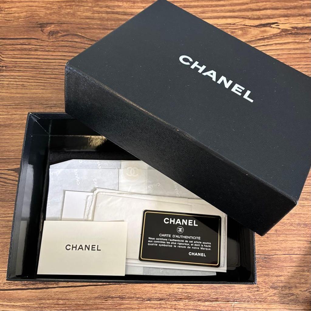 Used CHANEL Matelass Round Zip Long Wallet Pink