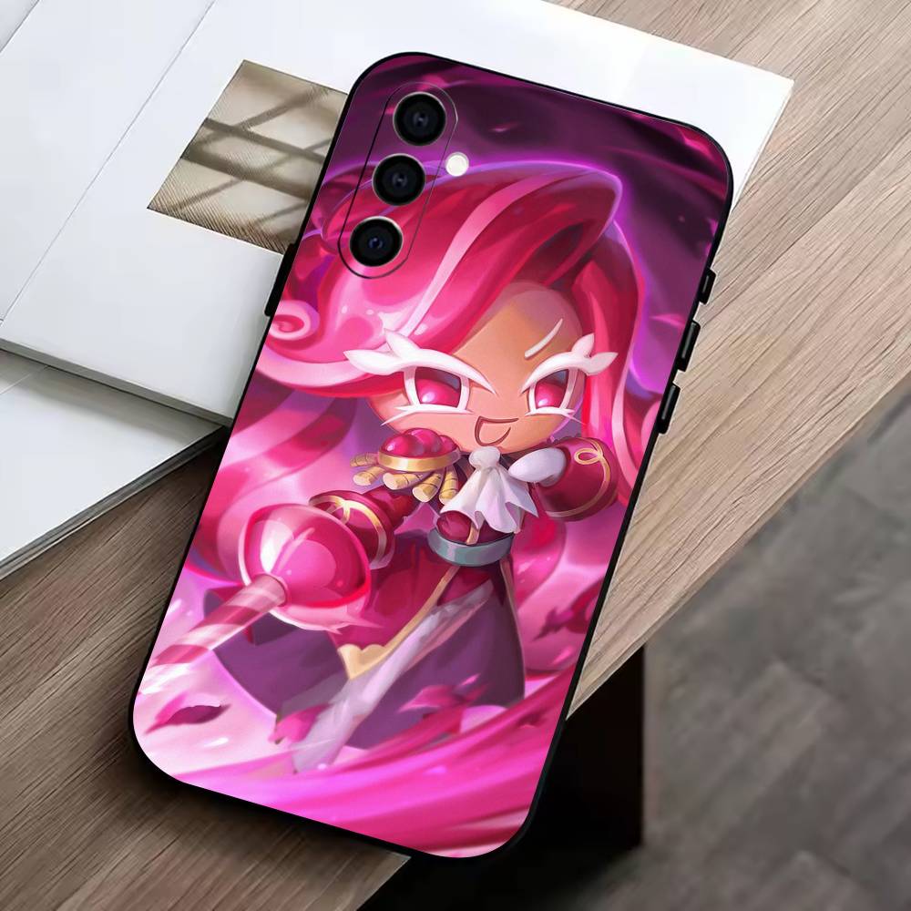 C-Cookie R-Run K-Kingdom Phone Case For Samsung Galaxy A73,A72,A71,A70,A53,A52,A51,Soft Silicone Black Cover Samsung a42 5g