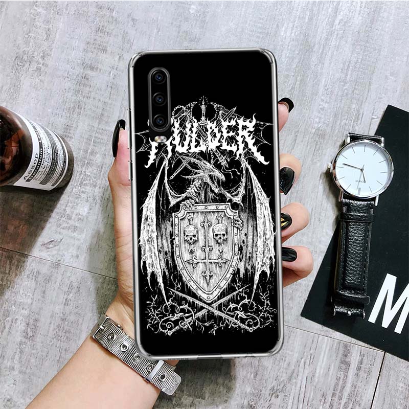Satanistická koza Satan Ďábel Obal na telefon Pro Huawei P30 P40 P20 P10 P50 Mate 20 10 30 40 Lite Pro Plus Tiskový kryt Coque Shell