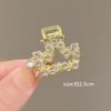 Half-Up Hairstyle Alloy Clips Hair Accessories Small Size Hairpins Premium Short Hair Accessories Side Clips Hair Ornaments