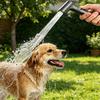 Adjustable Pressure Handheld Bidet Spray Lightweight Square Nozzle Plastic Tool For Pet Washing