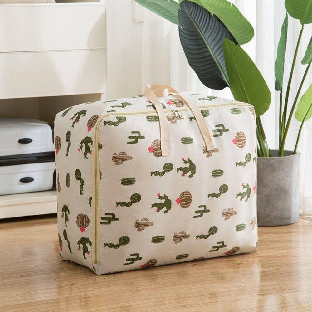 

Zipper Clothes Quilt Storage Bag Wear-Resistant Travel Storage Bag Sundries