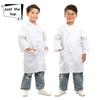 Costume Doctor Kids Lab White Coat Cosplay Uniform Halloween Fancy Prop Party