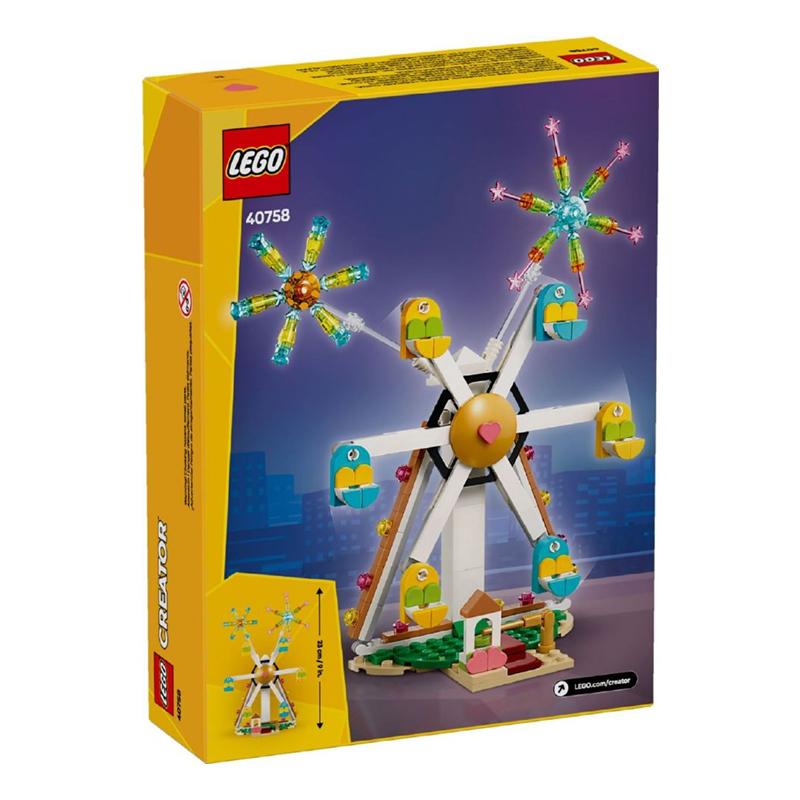 LEGO 40758 Celebrazione: Ruota Panoramica con Fuochi d'Artificio Giocattoli da Costruzione