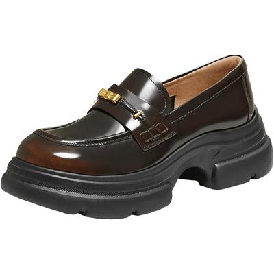 TATA Women's Detective Thick-Soled Loafers