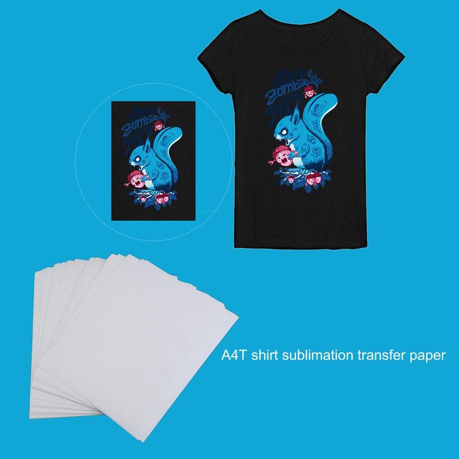 100pcs Sublimation Print Paper Polyester Cotton T Shirt Iron Transfer Paper Lx 2 Kop Billigt Fri Frakt Arliga Recensioner Med Bilder Joom