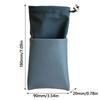 Drawstring Sunglasses Pouch PU Leather SunGlasses Holder Hanging Sunglasses  Eyewear Accessories