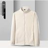 Unisex 3-in-1 Fleece-Lined Jacket Set, Detachable and Customizable with Logo
