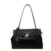 Crossborder Style Pu Tote Bag With Seamed Design For Daily Commuting And Casual Use