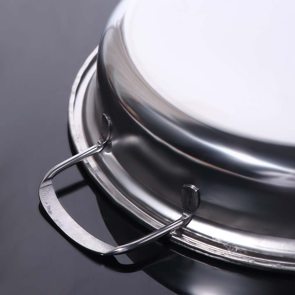 Stainless Steel Barbecue Grill Pan Deepened Fish Steamer Multipurpose Hot Pot  Commercial