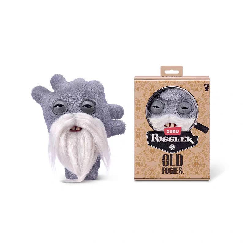 Fuggler Old Fogies Pluche Speelgoed Knuffeldier Verzamelspeelgoed Zacht Grappig Lelijk Monster Knuffeldier Speelgoed 9 inch Schattig Cartoonfiguur