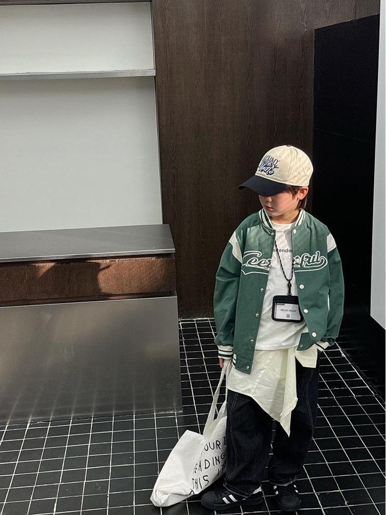 Boys' Versatile Spring Denim Pants - Cool, Handsome, Loose Casual Korean Street Style