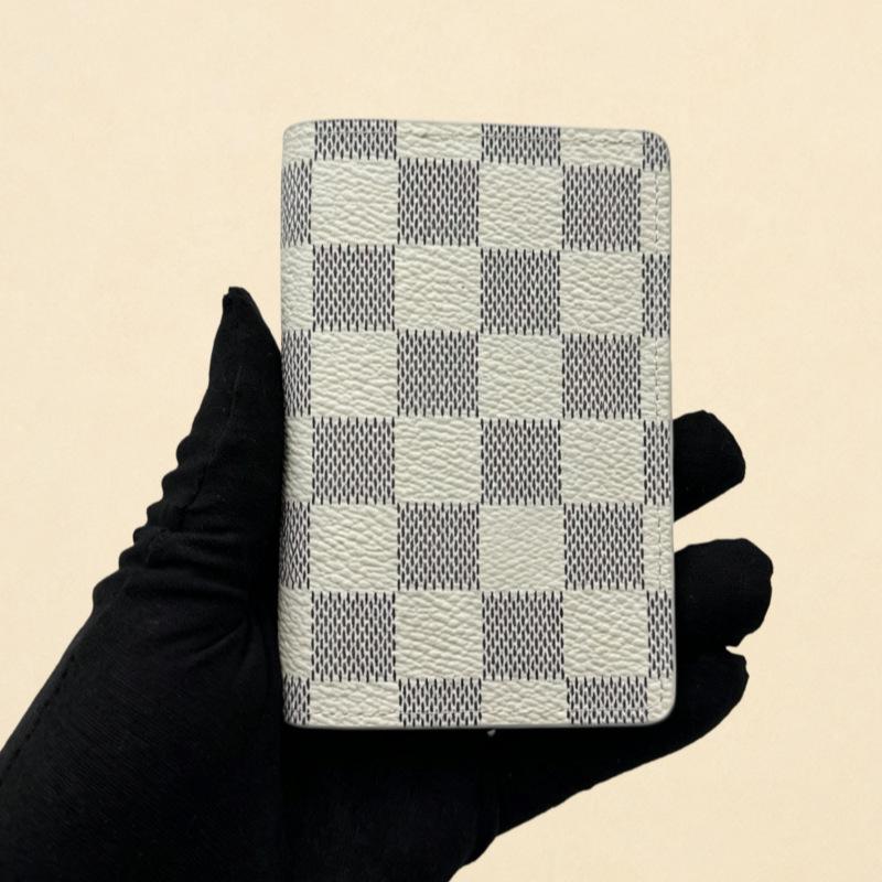 Classic Monogram Women's Pocket Wallet - Coated Canvas Card Holder