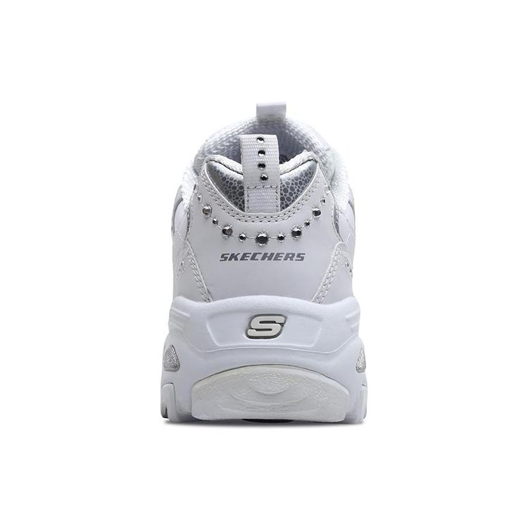 Skechers D Lites Silver/White Women's 11979-WSL