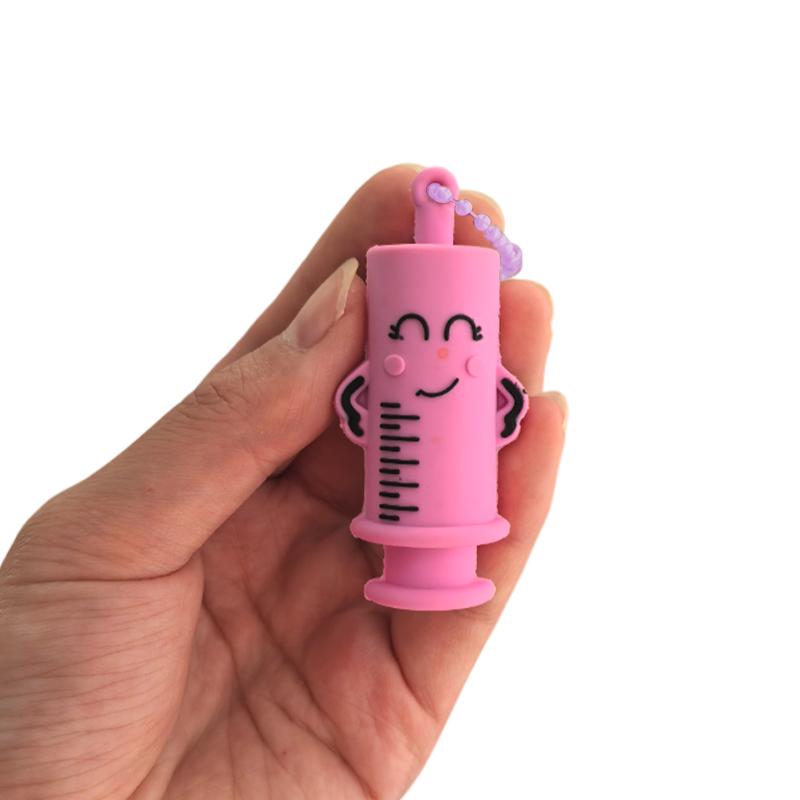 Ampullenöffner Schlüsselanhänger Spritzenförmiger Cutter Krankenschwester Arzt Ampullenöffner Hilfe Medikamentenvial Brechwerkzeug