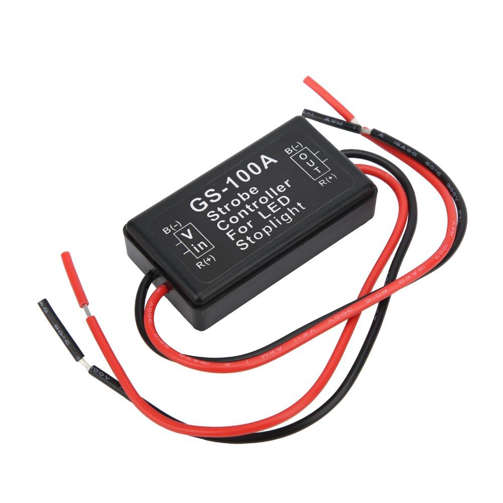 2A Strobe Controller GS-100A Strobe Controller Relay LED Flash Control Module  Flash Control