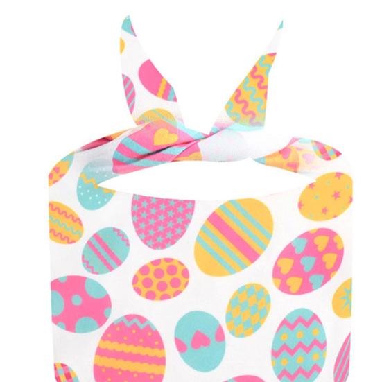 Easter Porch Goose Outfit Spring Lawn Garden Goose Clothes with Bunny Ear And Bandana