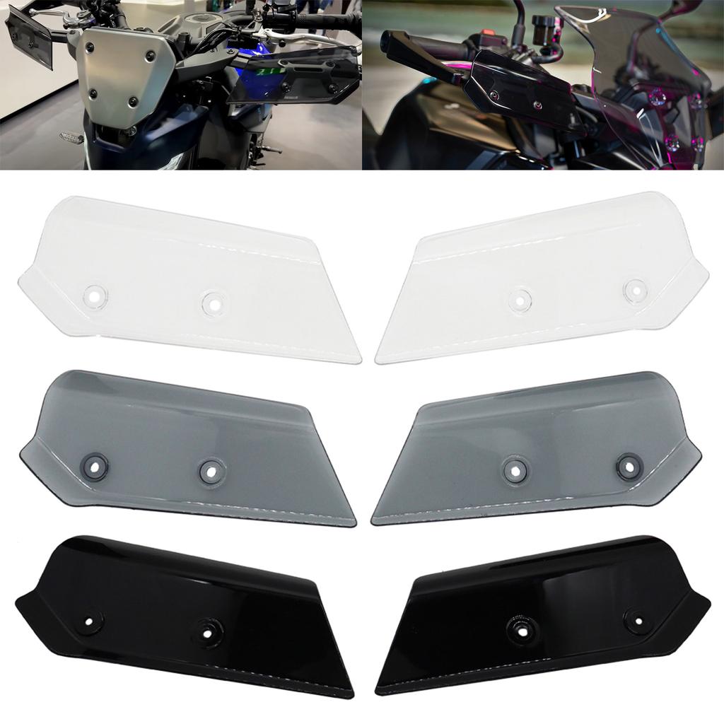 Motorcycle Windshield Handguard Reduce ABS Wind Deflector Handguard Wind Resistance & Improve Comfort Suitable for MT09