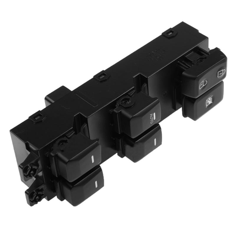 Drive Side Power Window Main Control Switch Electric Window Switch 93570-1Y200 ABS Replacement Suitable for 11-16