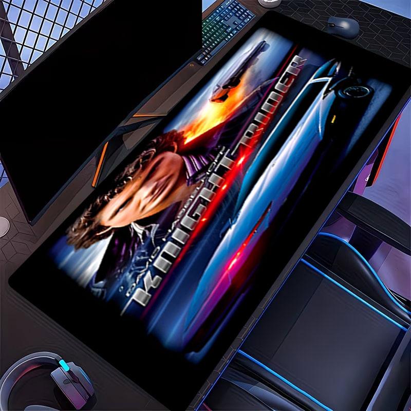 Knight Rider Print Mouse Pad, for Keyboard Pad Laptop PC Mat for Office Home Use, Desk Decor, Perfect Birthday Gift for Gamers
