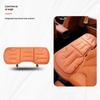 Funda de Cojín Universal Antideslizante para Asiento de Coche de Cuero Nappa Transpirable para Cintura Asiento Uso en Todas las Estaciones Accesorios para Automóvil