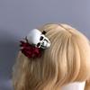 Halloween Props Hair Clip Day of the Death Skull Rose Hairband Gothic Headpieces