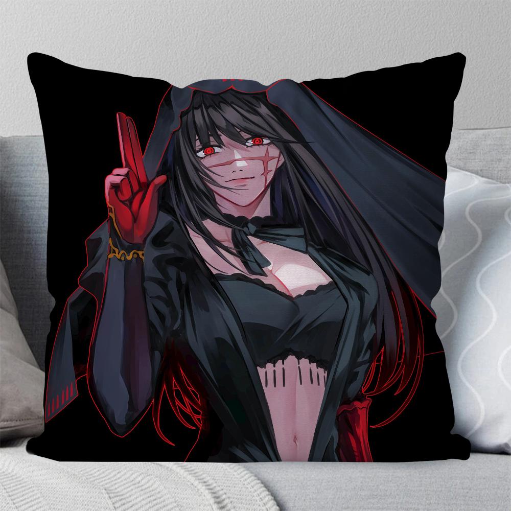 Osaragi Anime S-Sakamoto Days Pillow Case Square Pillow Bedroom Sofa Leisure Comfortcushioncar Living Room Home Decoration 40X40