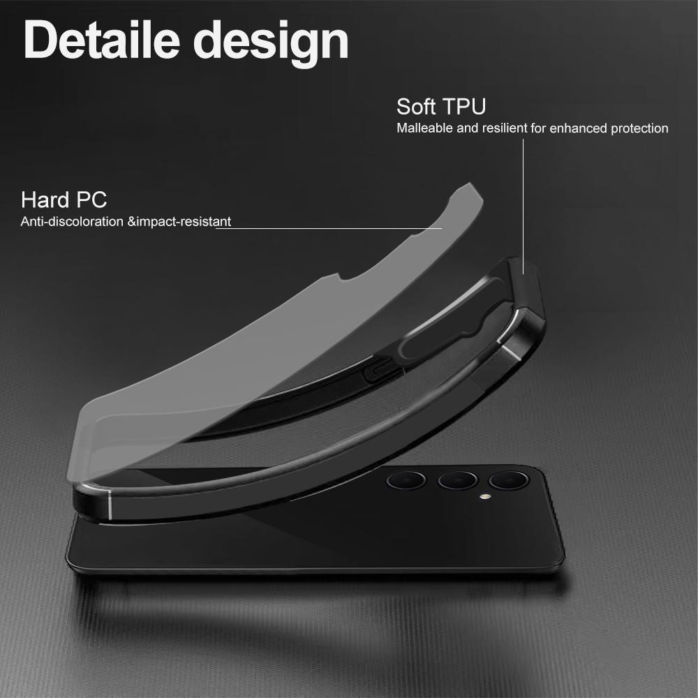 For Samsung Galaxy A34 5G Case Drop Protection PC+TPU Phone Back Cover