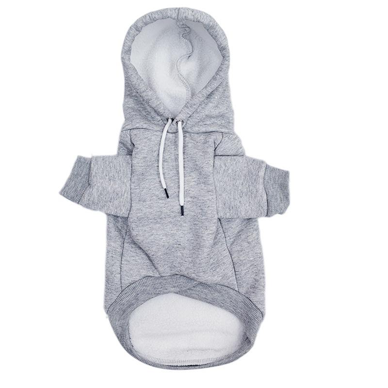 Pet Hooded Sweatshirt Bichon Frise Dog Clothes Cotton Small and Medium-sized Dog Autumn and Winter New Pet Clothes