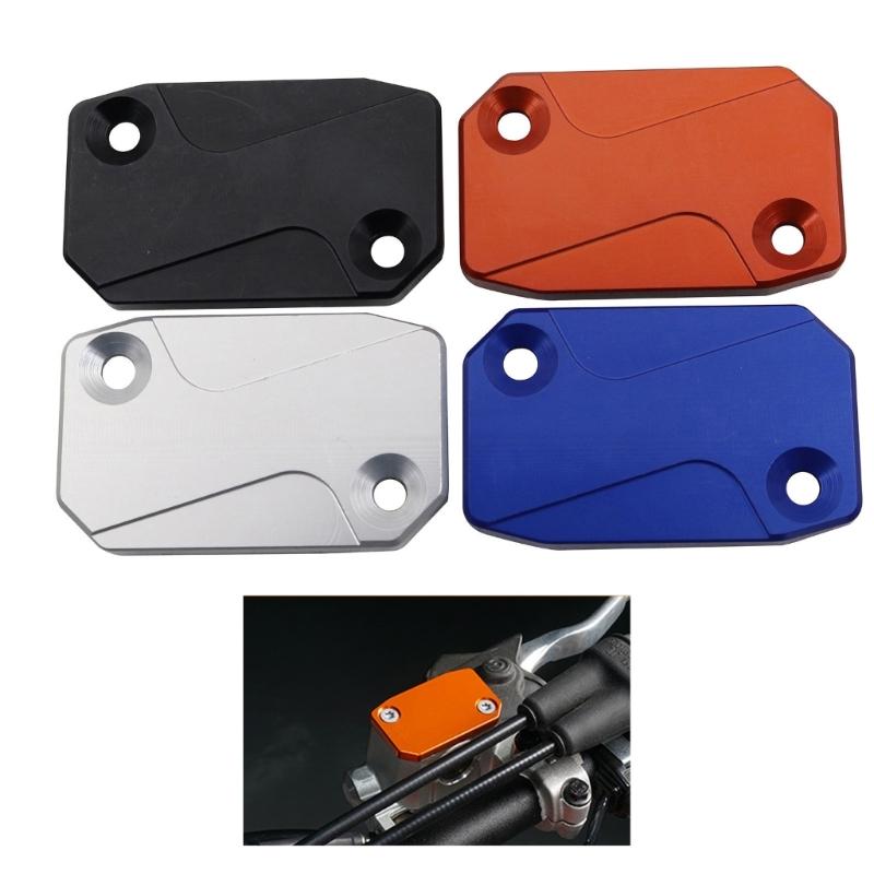 Aluminum Brake Fluid Reservoir Cover Front Rear Brake Fluid Caps  Motorbike Accessory Simple Installs for SXF/XCF/EXC
