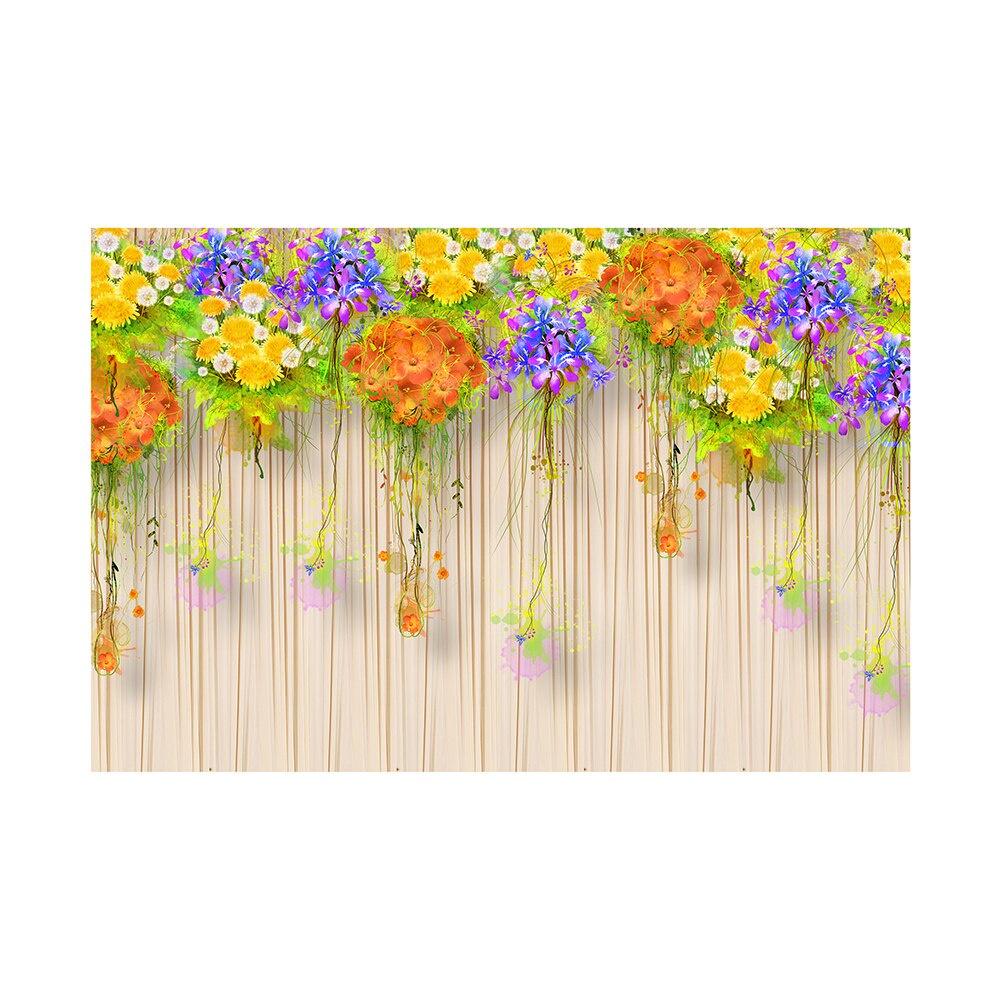 Floral Vine Wallpaper Backdrop,Romantic Ambiance Backdrop for Weddings,Spring/Summer Events,Flower Decor,Party Backdrop,Photo Gallery