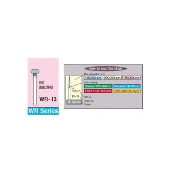 Mani Diamond Burs - Wheel Round Edge / Wr Series